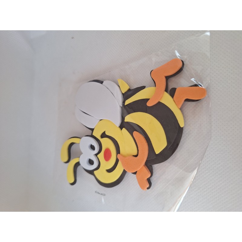Nalepka čebela gumi