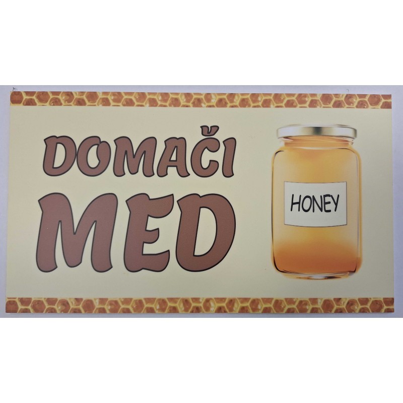 Tabla Domači med 65x35 cm