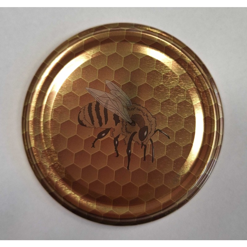 Pokrovček fi82 čebela bakrena