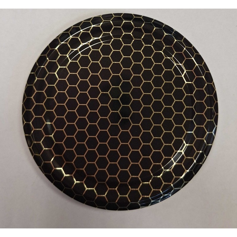 Pokrovček fi82 satovje črn 50/1