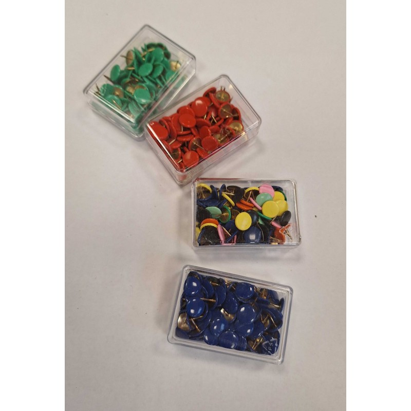 Coloured pins