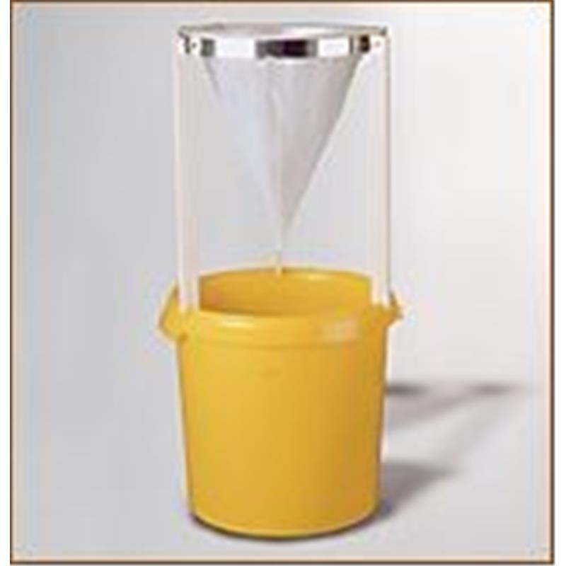 Strainer holder for conical filters