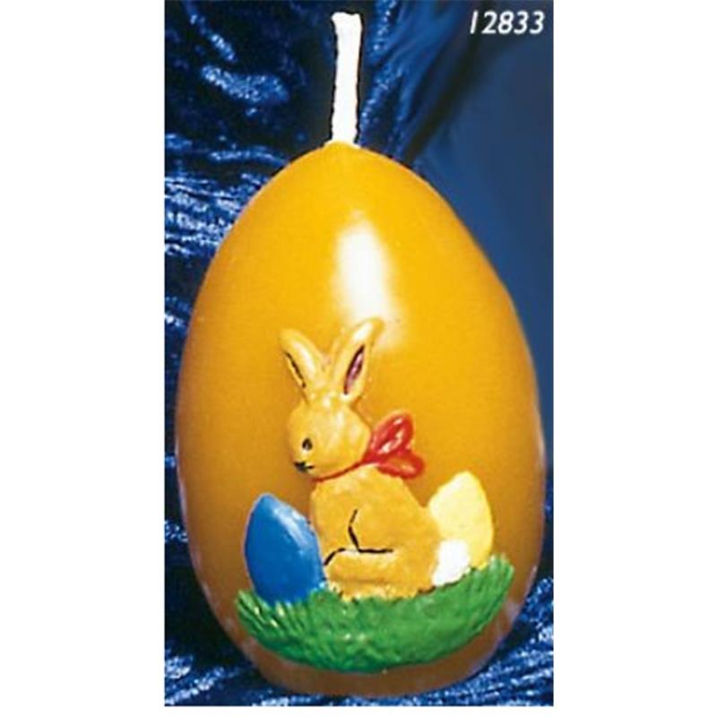 Easter egg with rabbit