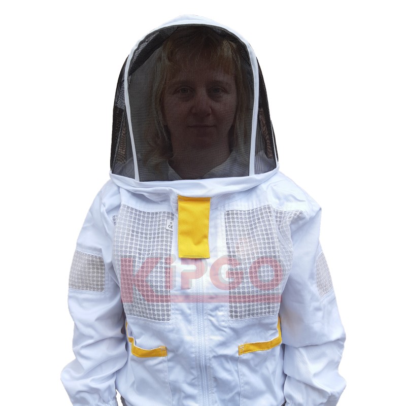 Beekeeping jacket with ventilation