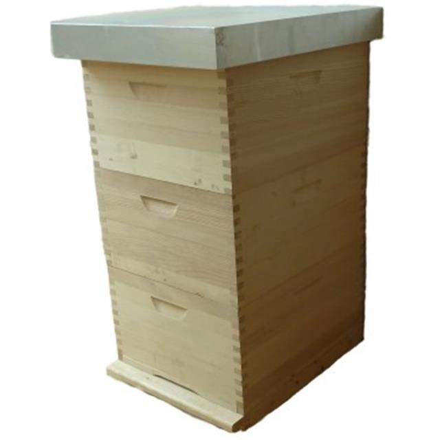 Bee hive LR, varroa screen, feeder