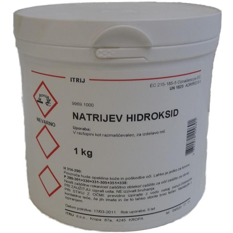Natrijev hidroksid 1 kg