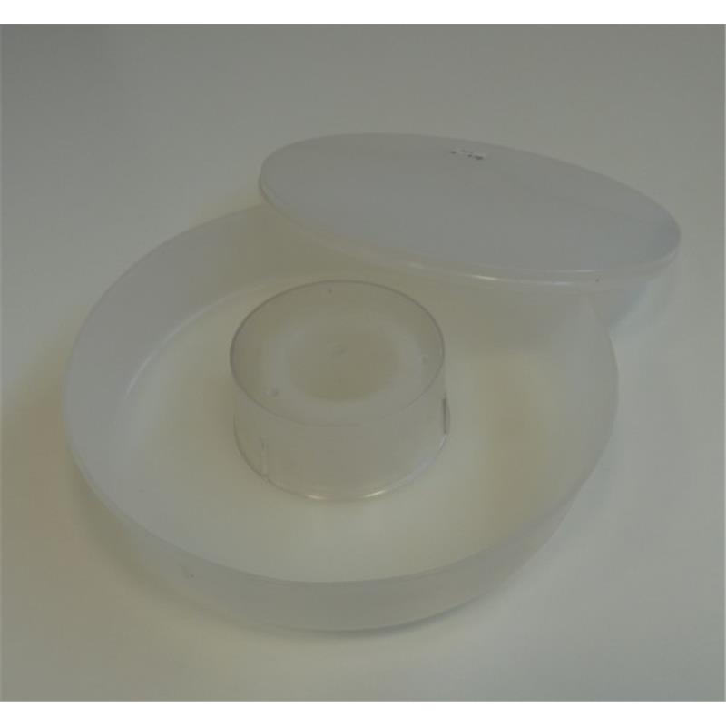 Round plastic feeder 1,5 l