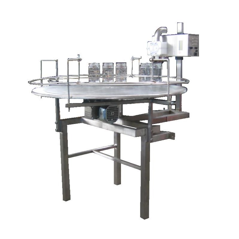 Polnilna naprava z vrtljivo mizo premera 1000 mm