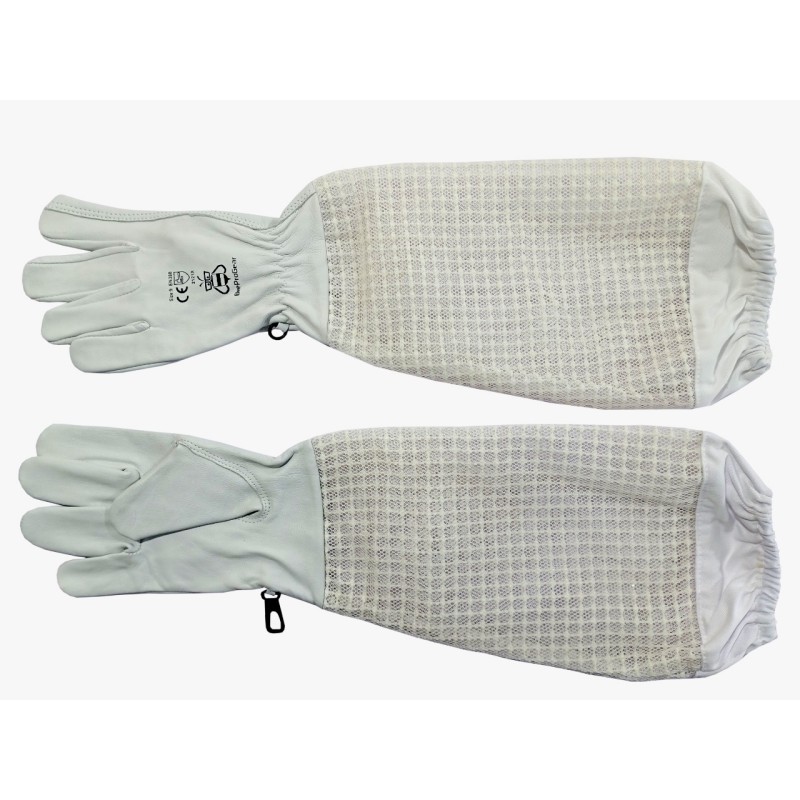 Beekeeping gloves leather