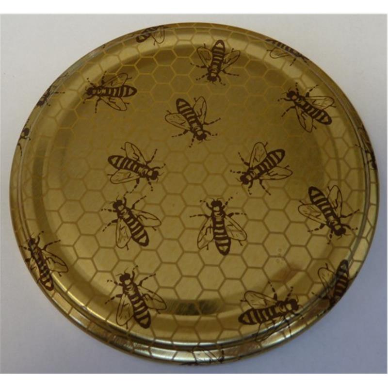 Lid fi 82 Honeycomb + bees