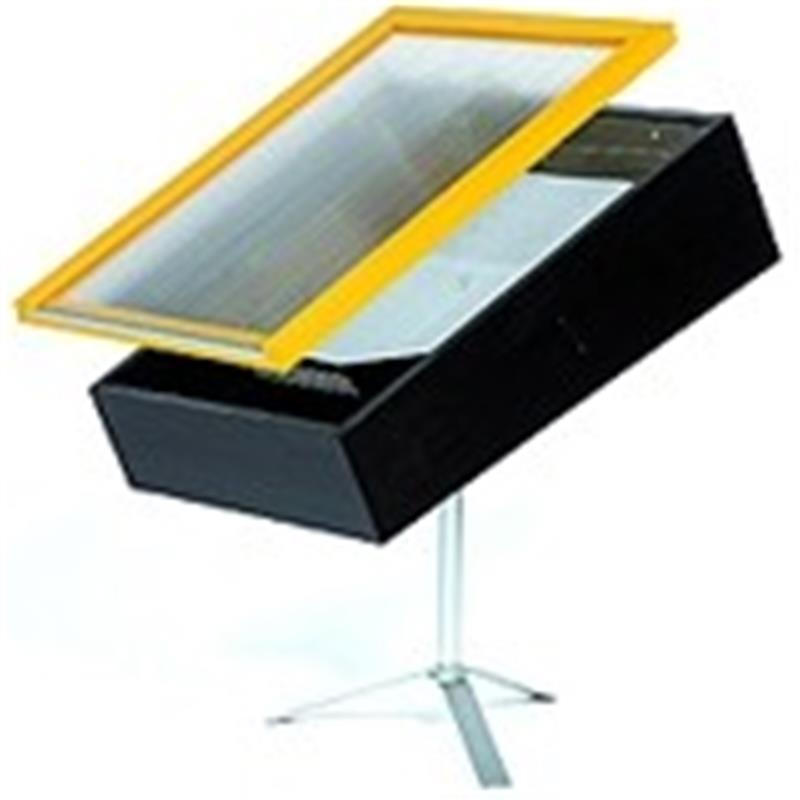 Wooden solar wax melter for 2 frames, no stand